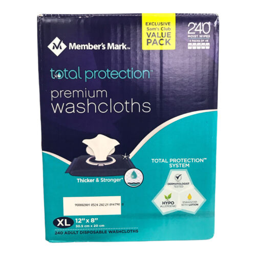 Member's Mark Adult Wipes, 240 ct