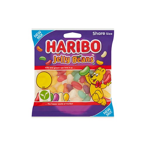 Haribo Jelly Beans, 140 g