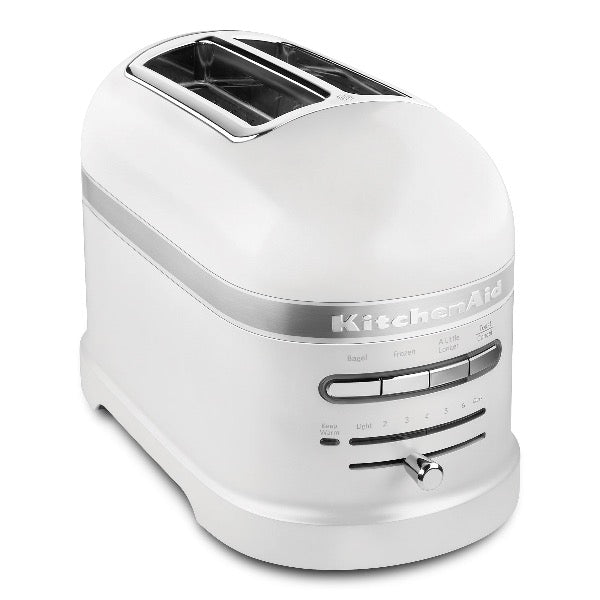 KitchenAid 2-slot Toaster Frosted Pearl White