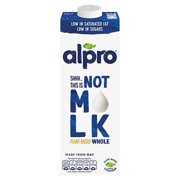 Alpro Plant-Based Whole Milk (BB: 25-03-2024)