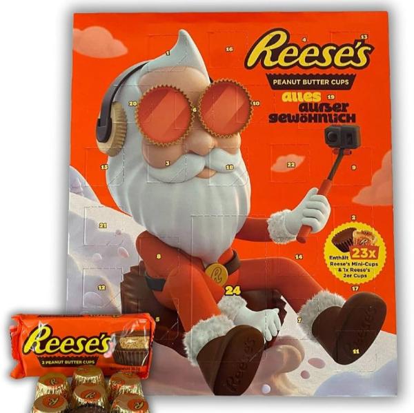 Reese #39 s Peanut Butter Cups Advent Calendar 245 g WesleysOnline com Reese #39 s Peanut Butter Cups Advent Calendar 245 g WesleysOnline com
