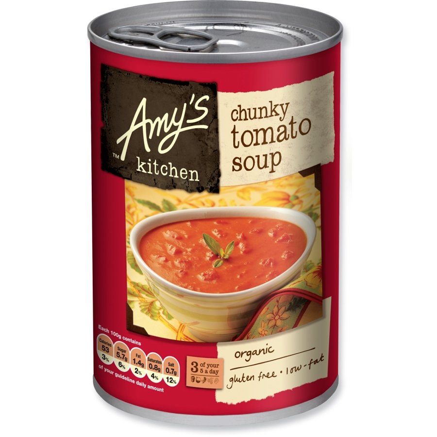 Amy's Kitchen Chunky Tomato Soup, 400 g (BB: 30-05-2024)