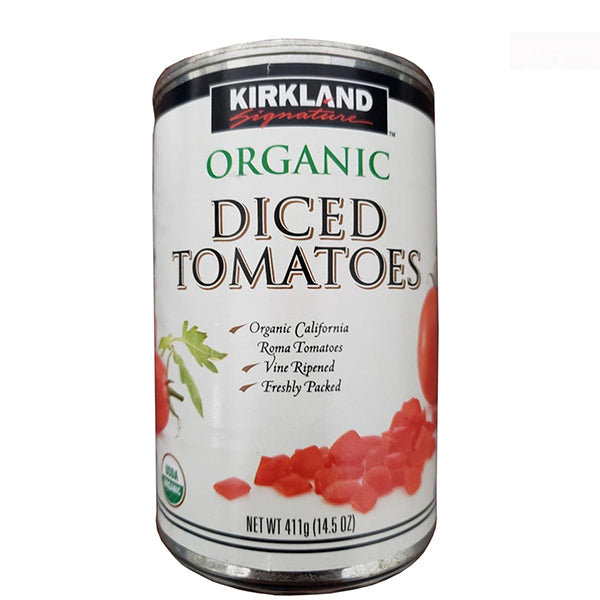 Kirkland Signature Organic Diced Tomato, 411 g