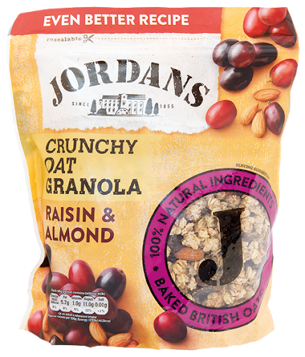 Jordans Crunchy Raisin & Almond, 750 g