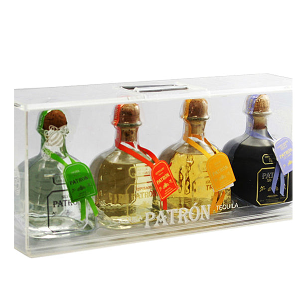 Patron Tequila Gift Box Set of 4