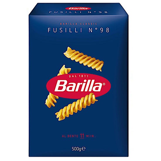 Barilla Fusilli No. 98, 500 g