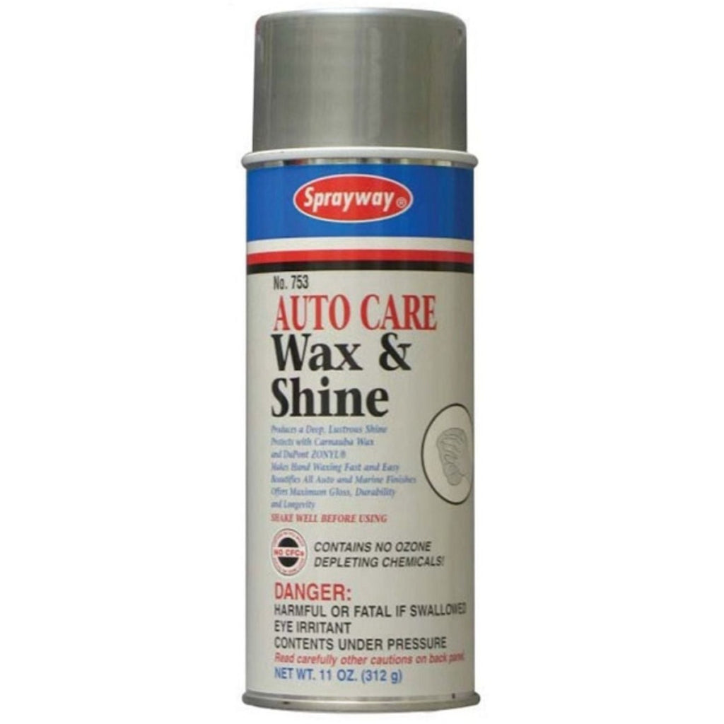 Sprayway, Auto Care Wax & Shine, 11 oz