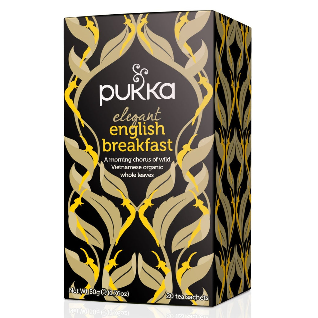 Pukka, Organic Elegant English Breakfast, 20 ct