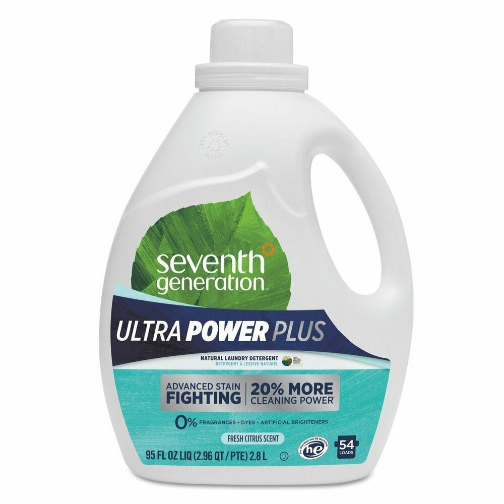 Seventh Generation, Ultra Power Plus Fresh Citrus Scent, 95 oz