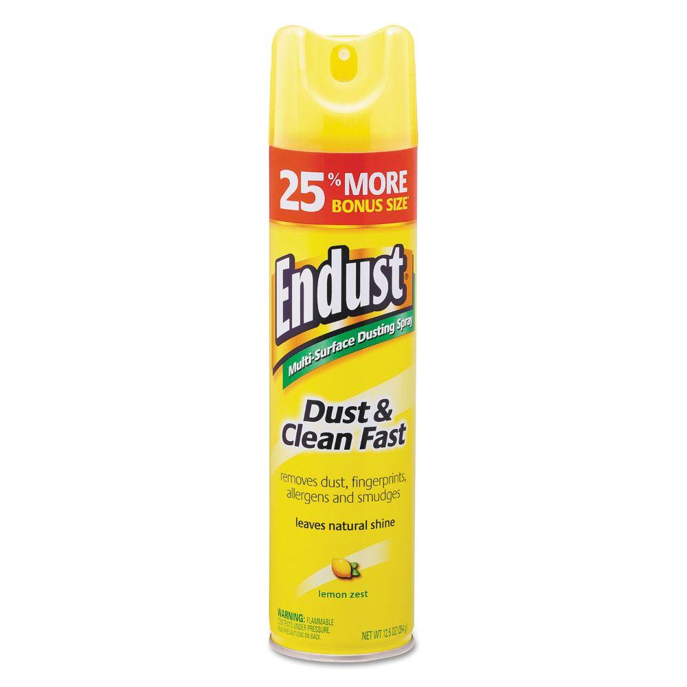 Endust, Multi-Surface Dusting Spray Lemon Zest, 12.5 oz