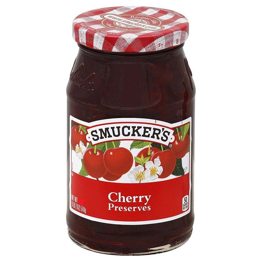 Smucker's Cherry Preserve, 12 oz