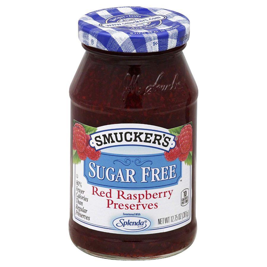 Smucker's Sugar Free Red Raspberry Preserve, 12.75 oz
