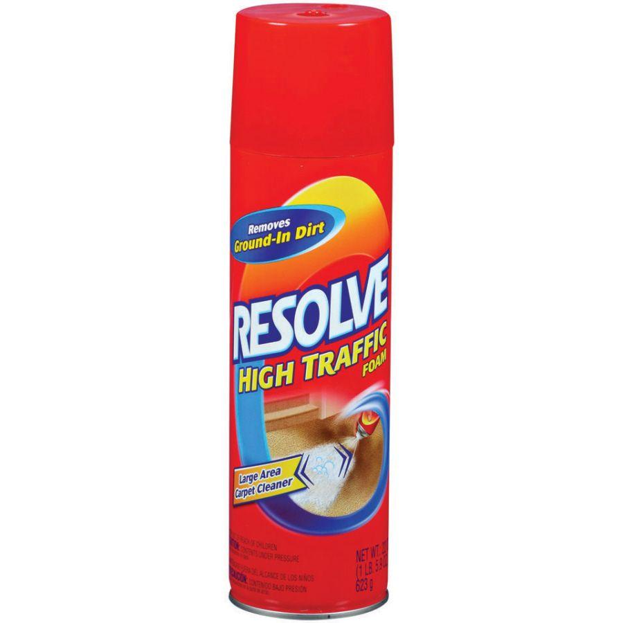 Resolve High Traffic Foam Carpet Cleaner, 22 oz