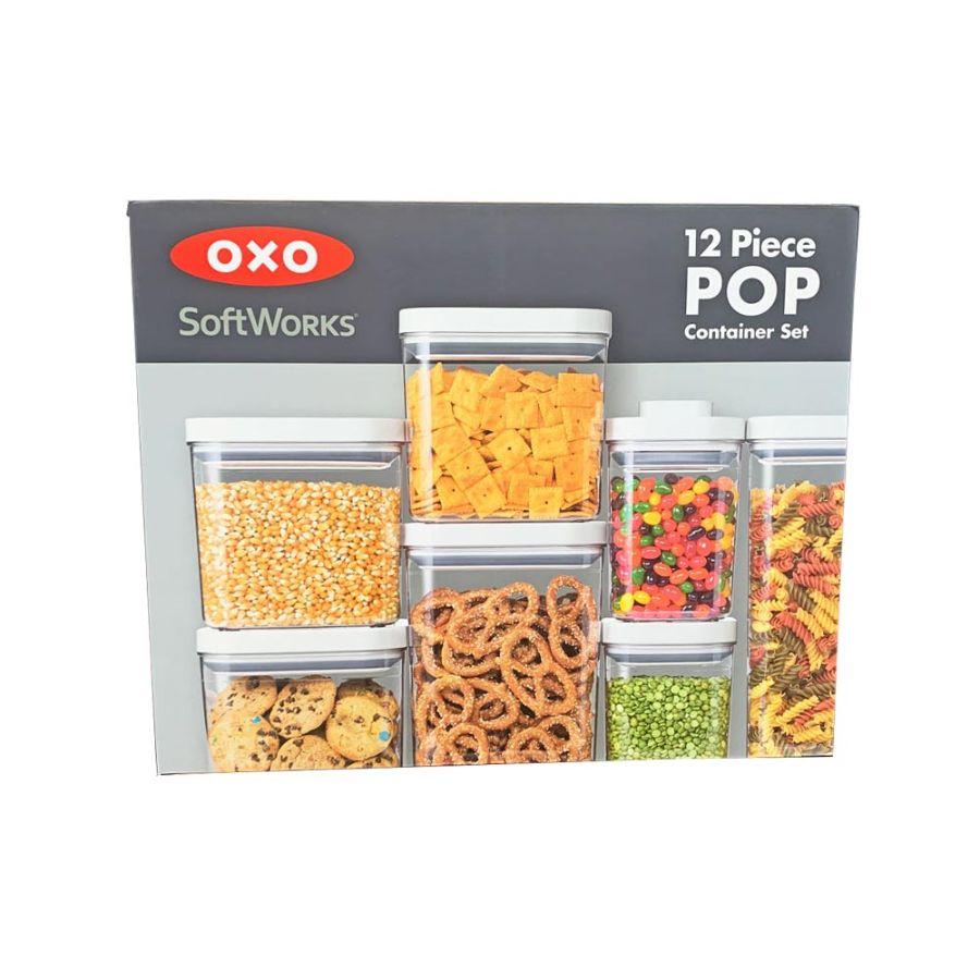 Oxo SoftWorks Pop Container Set, 12 pcs
