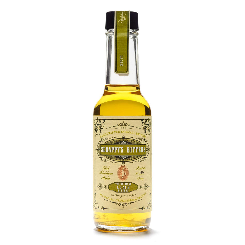 Scrappy's Bitters Lime Cocktail Bitters, 5 oz