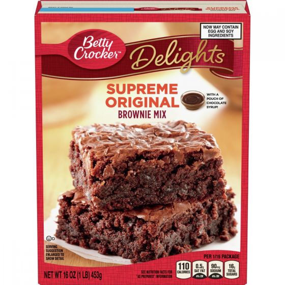 Betty Crocker Supreme Original Brownie Mix,453 g