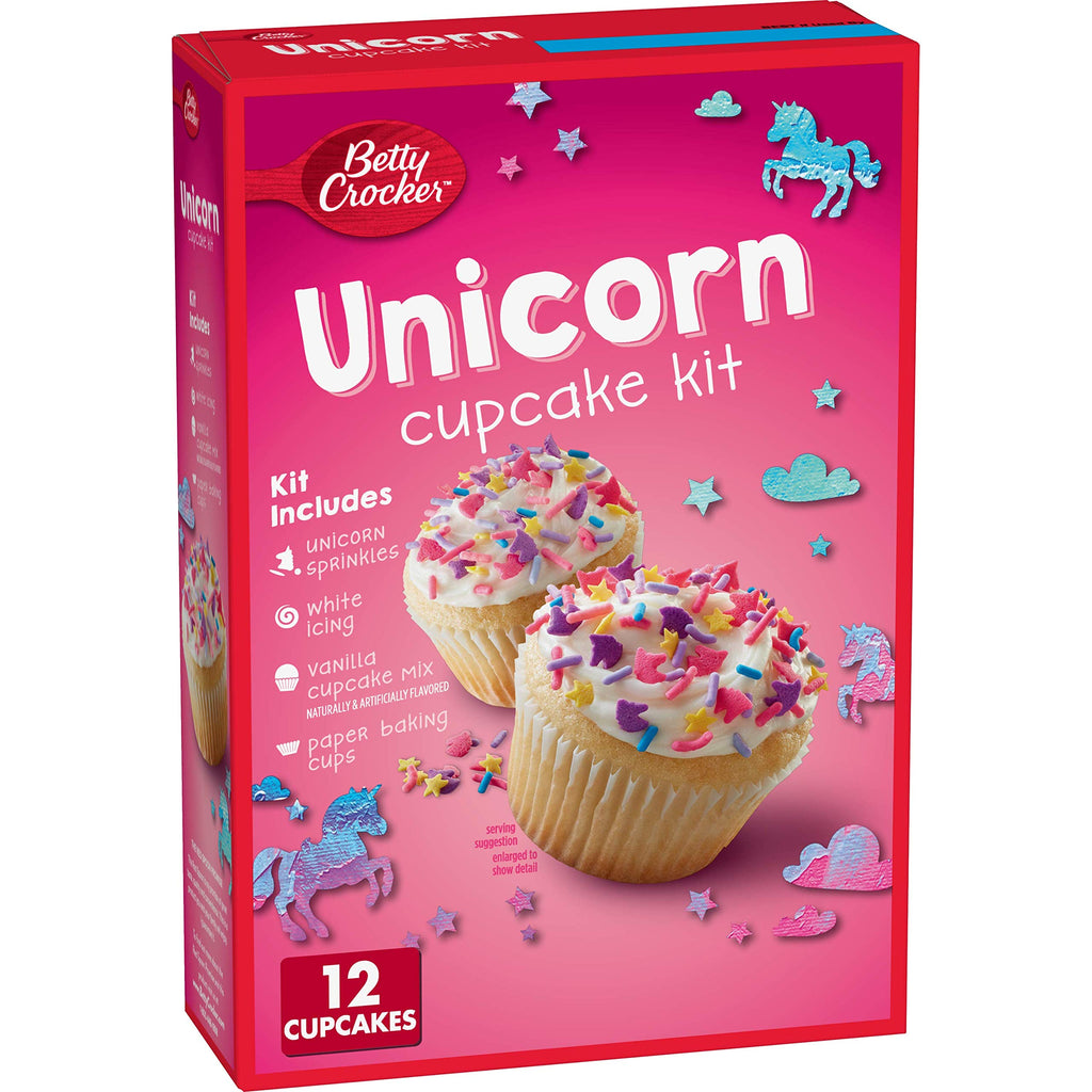 Betty C. Kid Fun Unicorn Cupcake Kit,13.9 oz