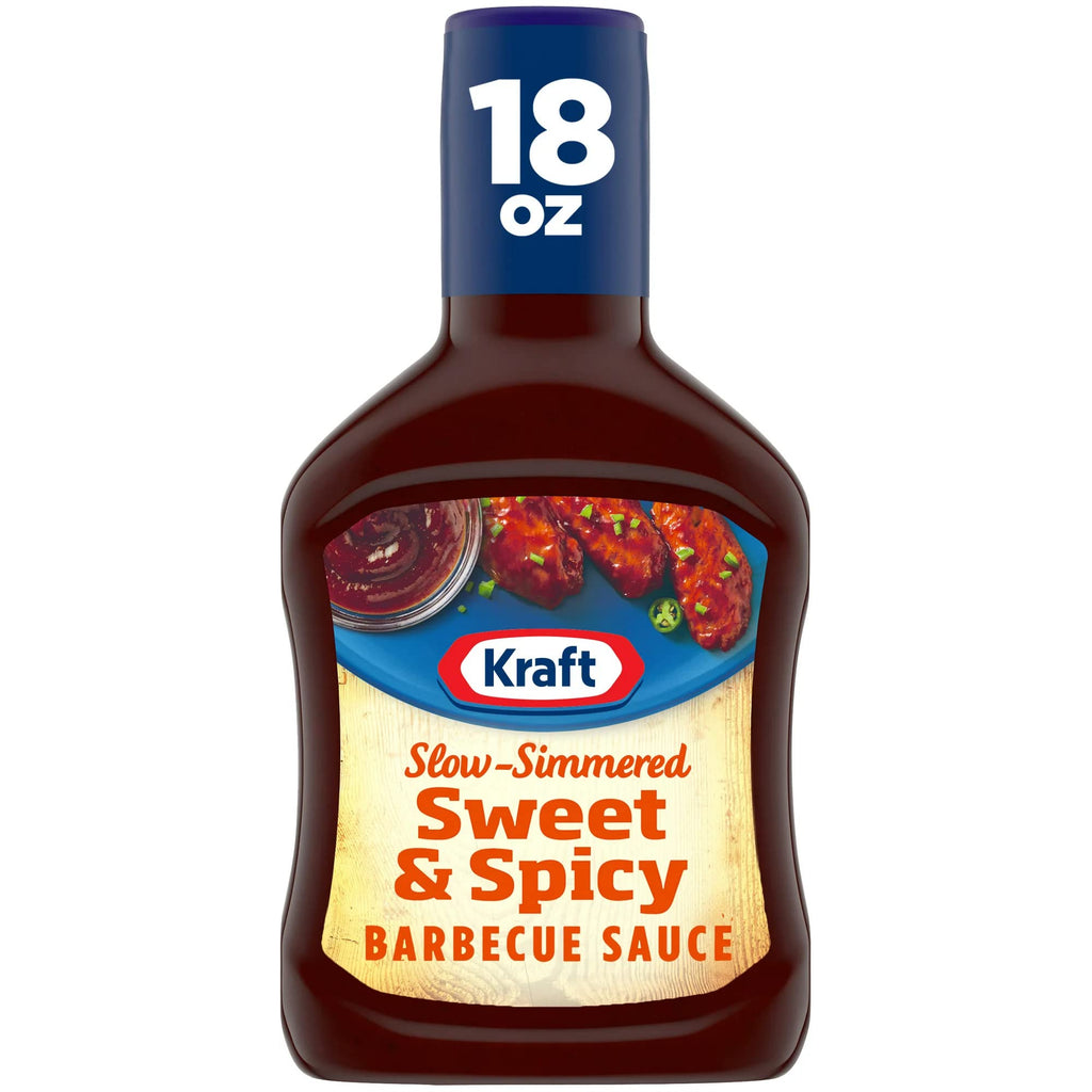 Kraft BBQ Sauce Sweet & Spicy, 18 oz