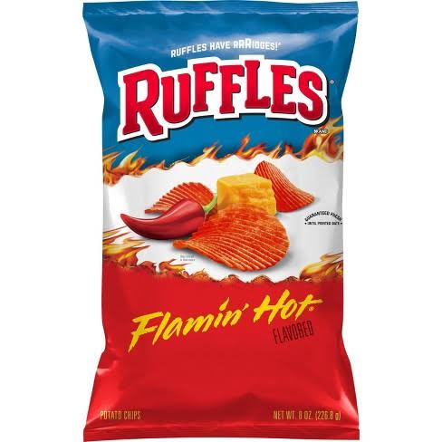 Ruffles Flamin' Hot Chips, 184 g8.5