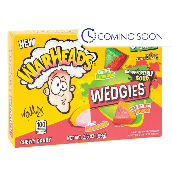 Warheads Wedgies Chewy Candy Theater Box,99g