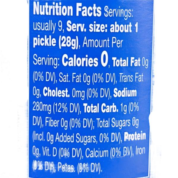 Vlasic Dill Kosher Baby, 16 oz