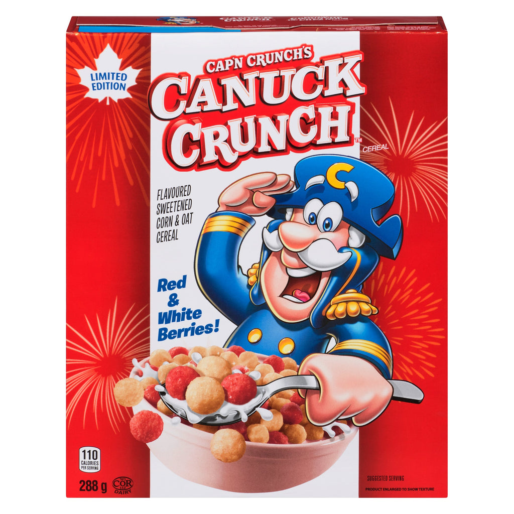 Capt'n Crunch Canuck Cereal 288g