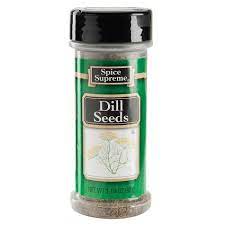 Spice Supreme Dill Seeds, 3.25 oz