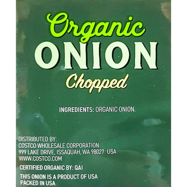 K.S. Organic Onion Chopped 11.7 oz