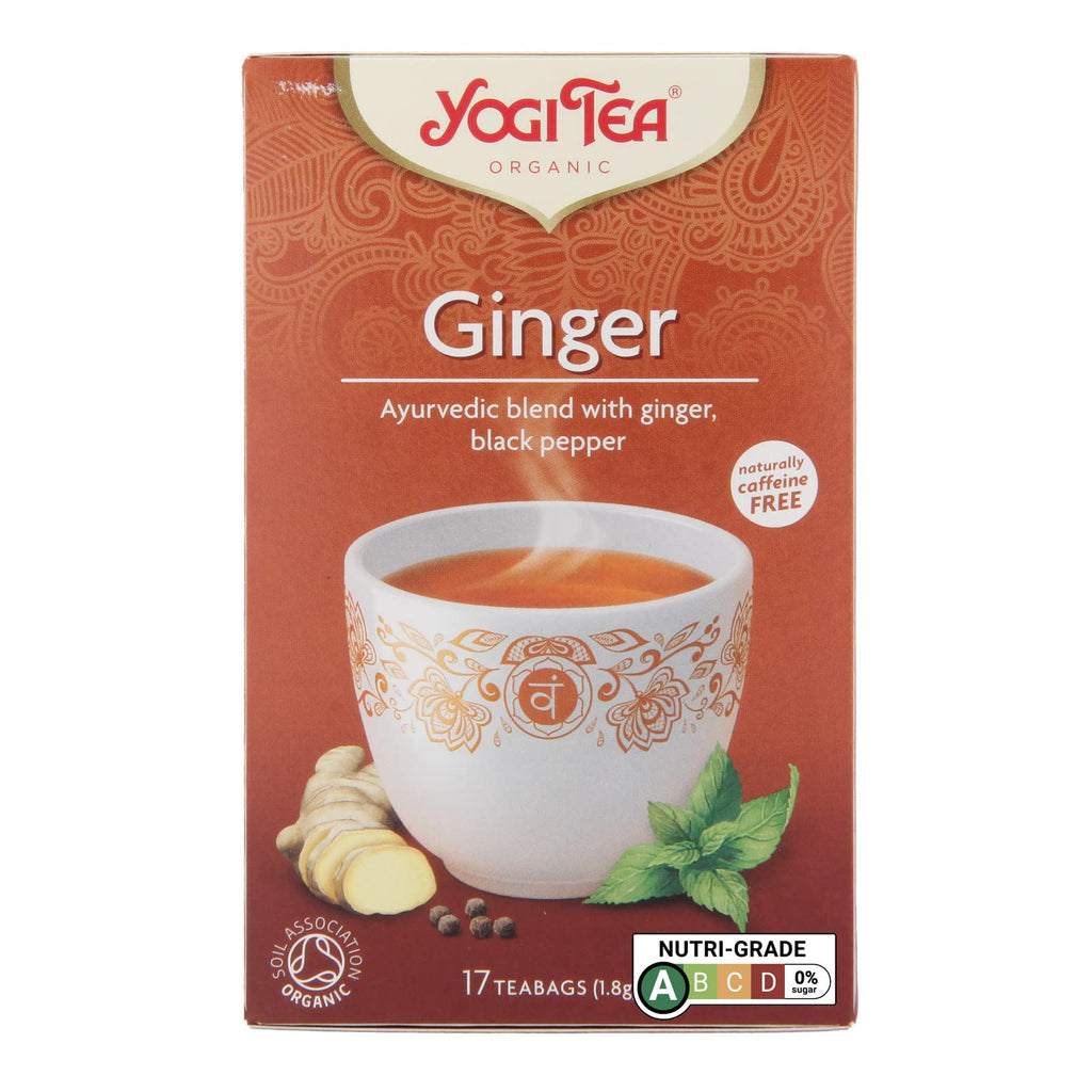 Yogi Organic Ginger Tea, 17 ct