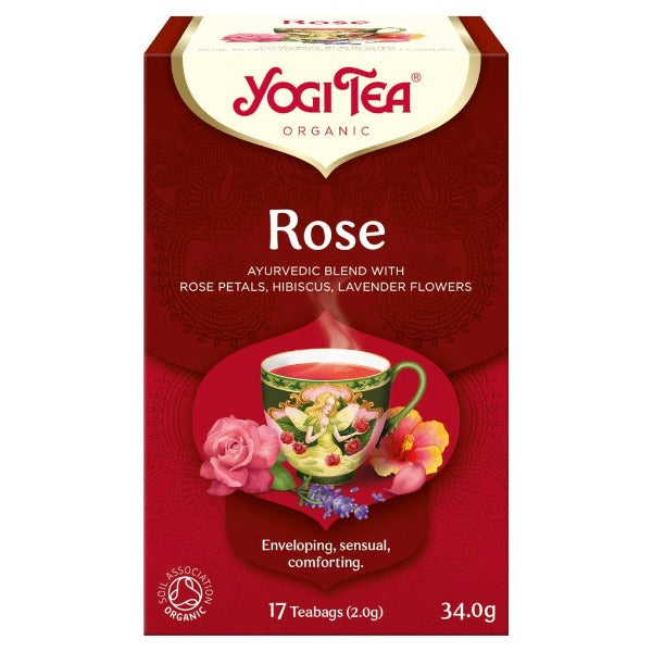 Yogi Organic Rose Tea, 17 ct