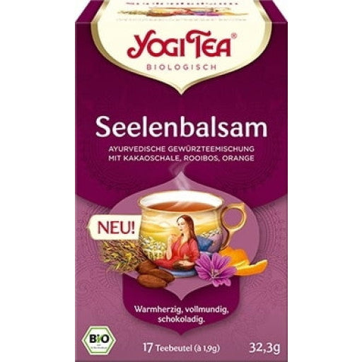 Yogi Organic Soul Balm Tea, 17 ct
