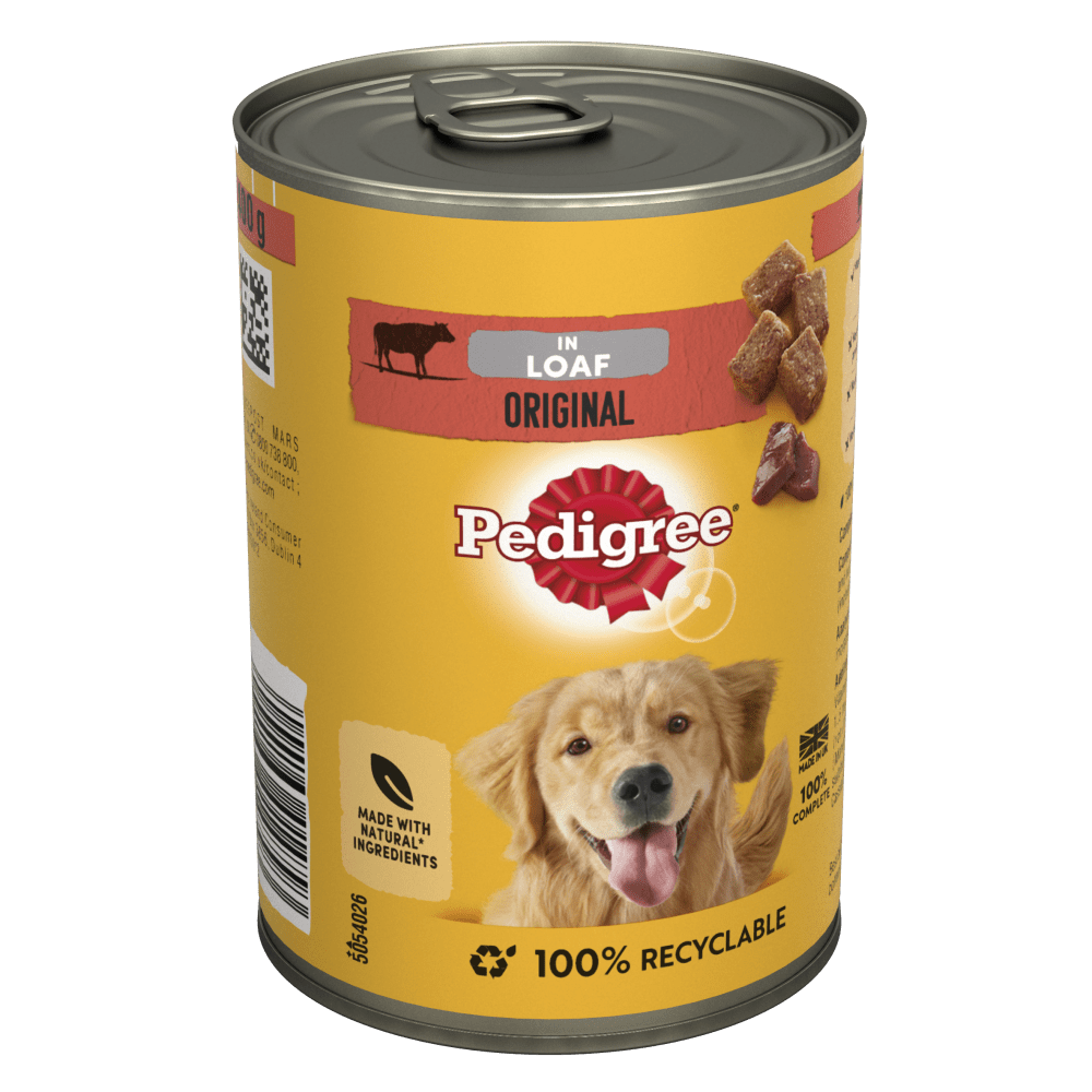 Pedigree Dog Food Original Loaf Tin, 400g