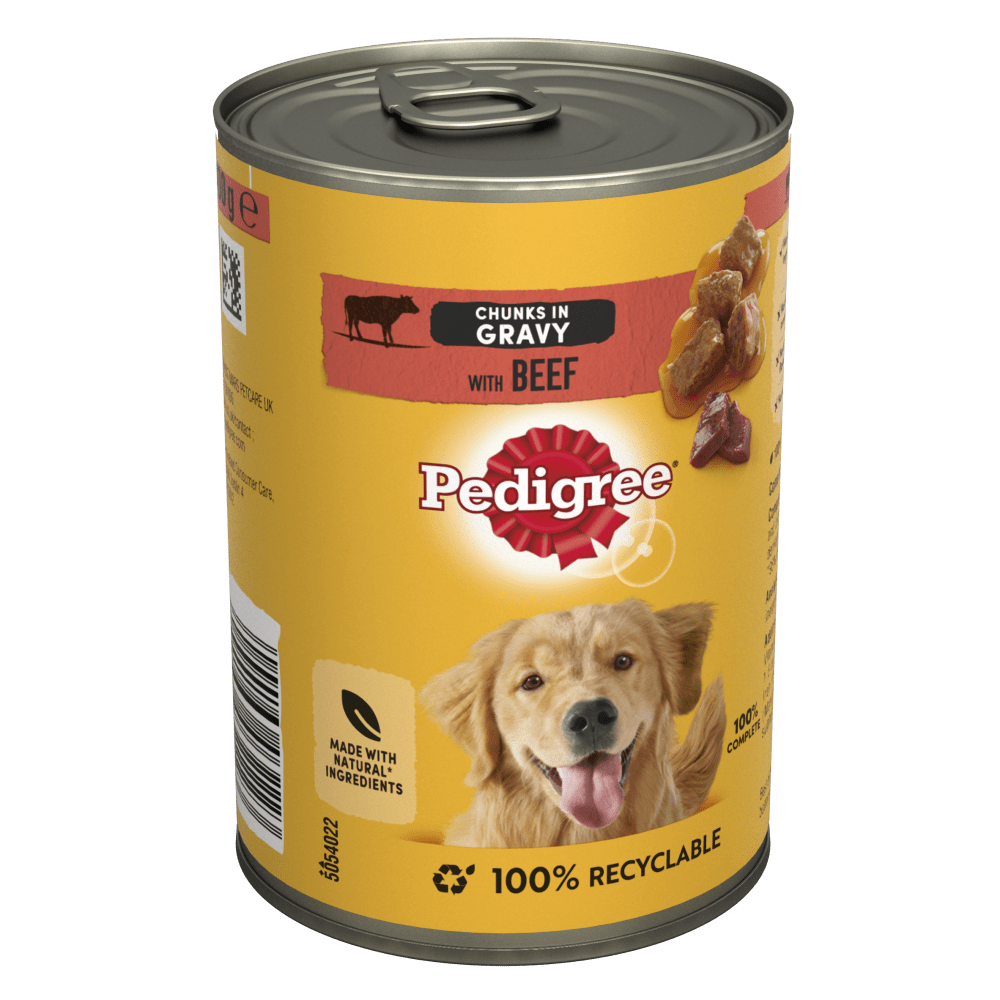 Pedigree Dog Food Beef in Gravy, 400g