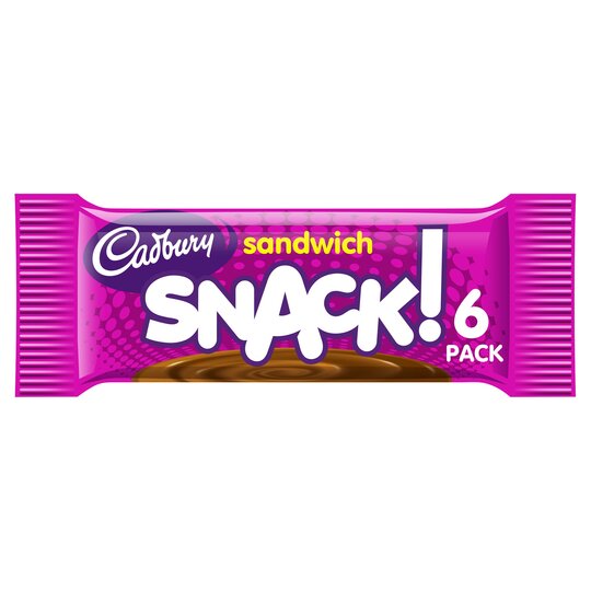 Cadbury Snack Sandwich, 132 g