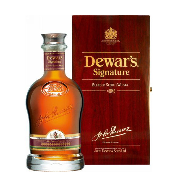 Dewars Signature Whiskey Bottle, 70 cl