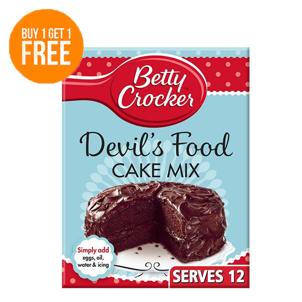Betty Crocker Devil's Food Cake Mix, 425 g BB:(7-9-2023)