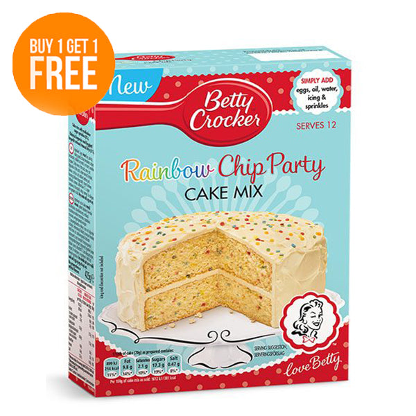 Betty C. Cake Mix Party Rainbow, 425 g BB:(30-9-2023)