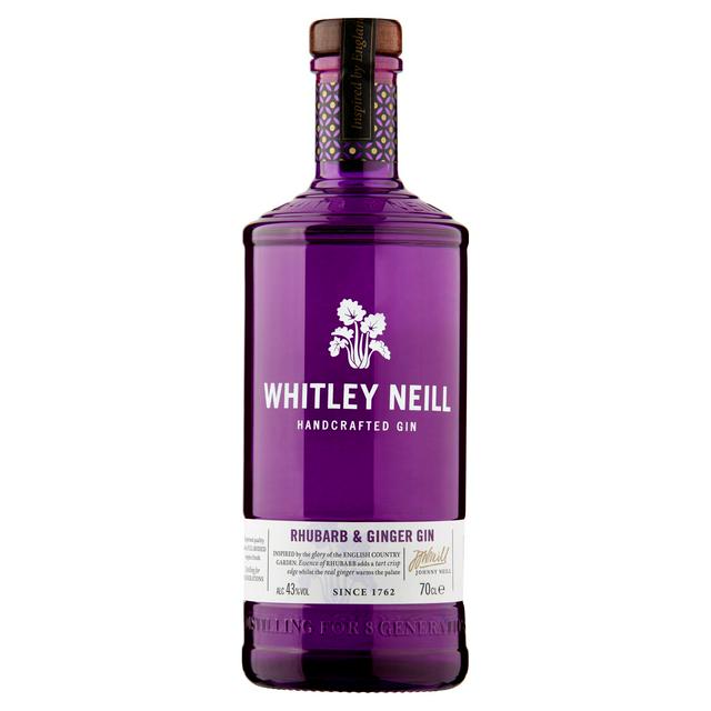 Whitley Neill Rhubarb & Ginger Gin 43%, 70 cl
