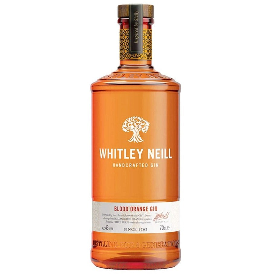 Whitley Neill Blood Orange Gin 43% Vol, 70 cl