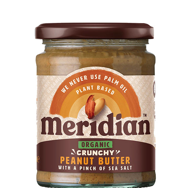 Meridian Org.Crunchy/Salty Peanut Butter,280g