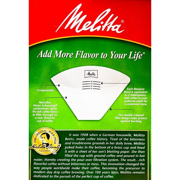 Melitta Coffee Filters Cone, 4x 40 ct