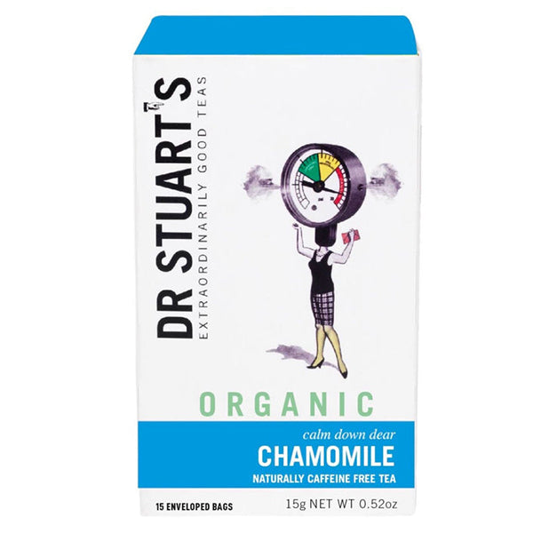 Dr Stuarts Organic Chamomile Herbal Tea 15 bag