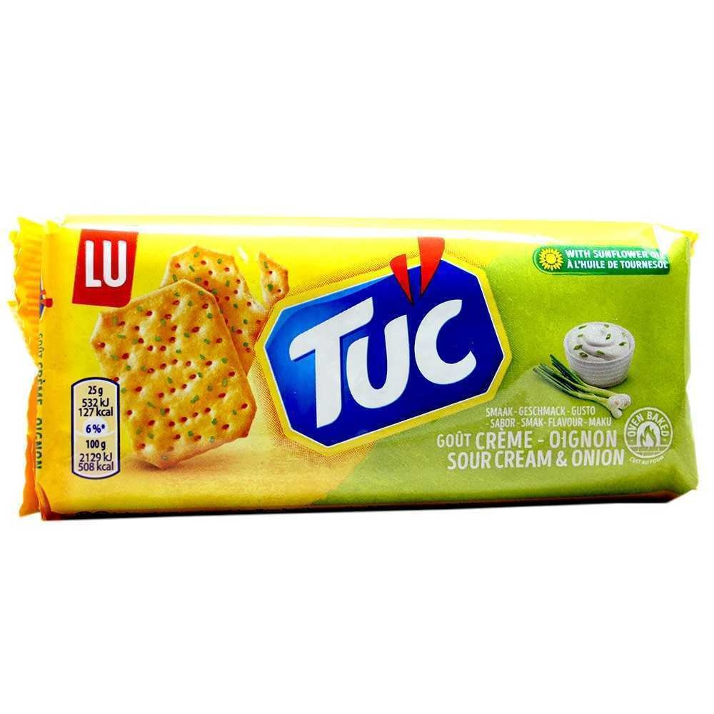 LU Tuc Sour Cream & Onion Flavour, 100 g