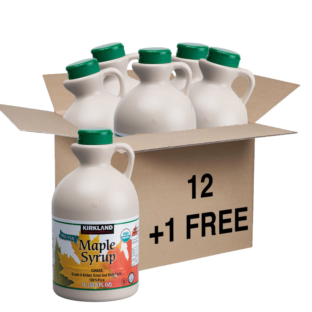 Kirkland Organic Maple Syrup, 12x33.8 oz