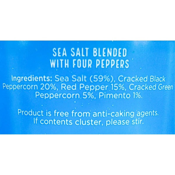 Cornish Sea Salt & Luxury Four Pepper 60g