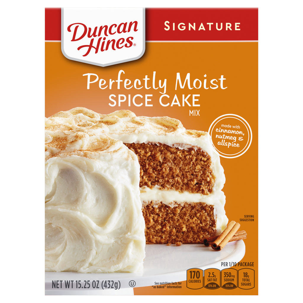 Duncan Hines Moist Spice Cakemix, 15.3 oz