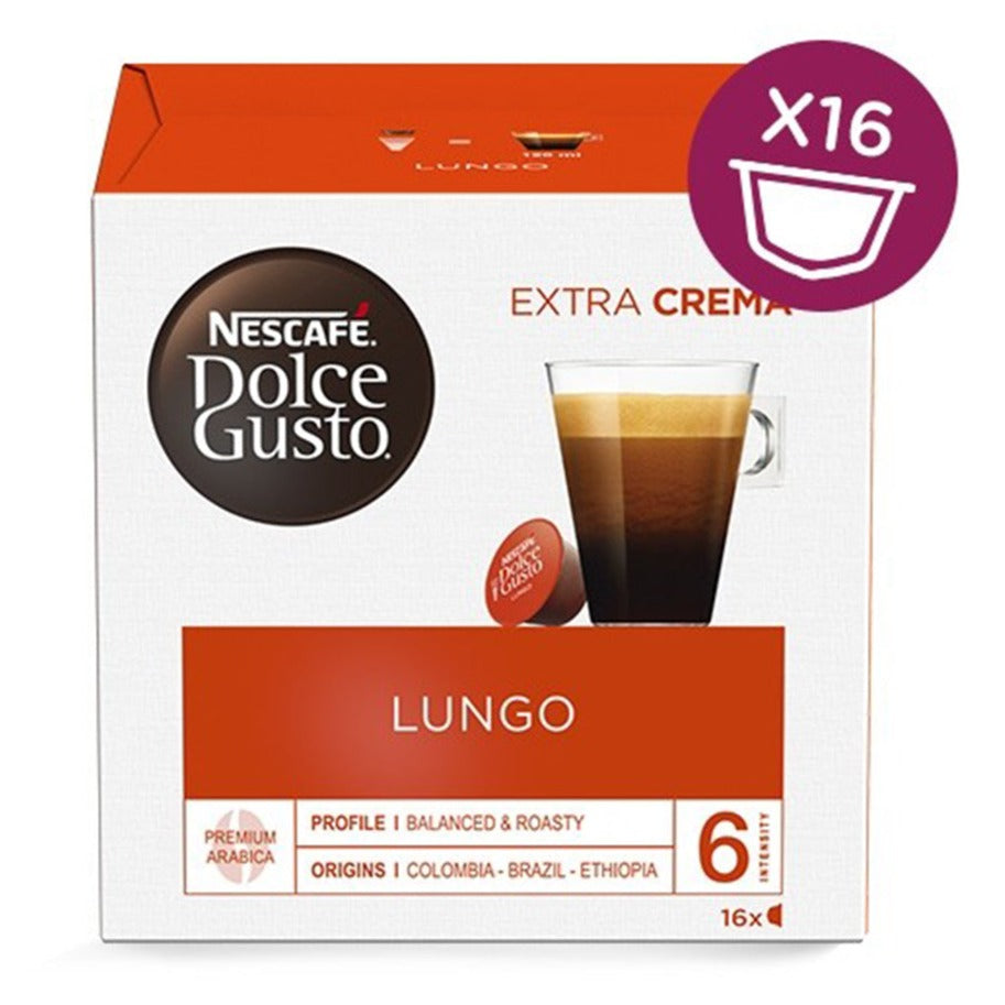 Nescafe Dolce Gusto Lungo Coffee 16 ct, 104g