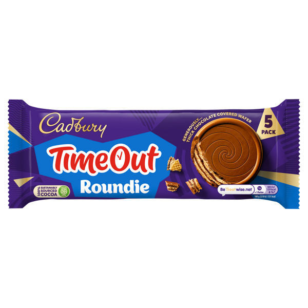 Cadbury TimeOut 5 Roundie 150g