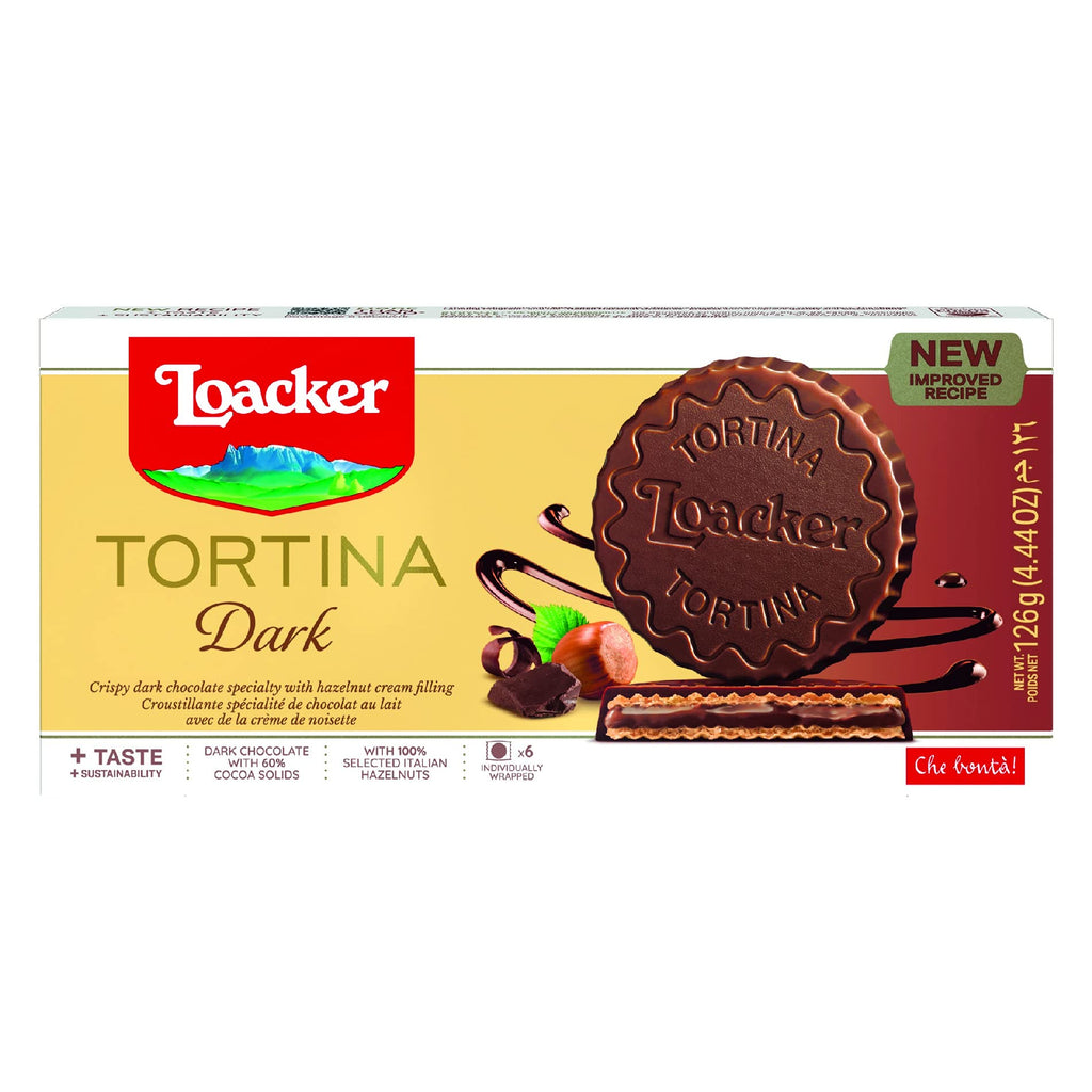 Loacker Tortina Dark, 6x 125 g