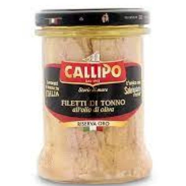 Callipo Riserva Oro Filetti Di Tonno Olive Oil, 200 g